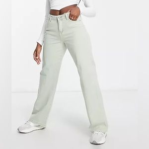 NWT Noisy May Amanda Mint Jeans